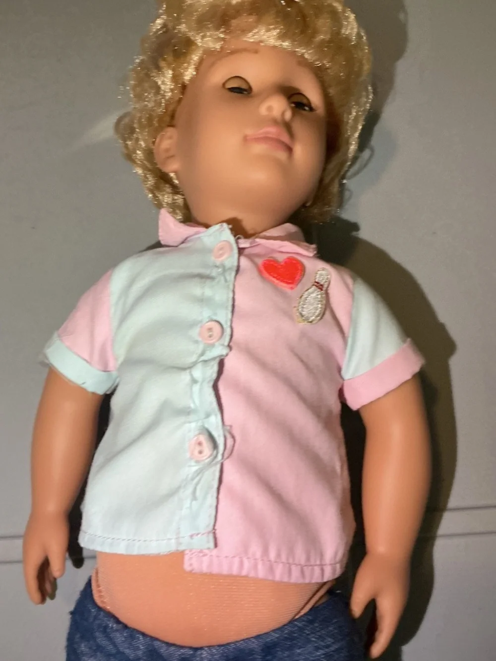 Battat Our Generation 18” Doll Gabe Surfer Boy Doll Blonde Curly Hair Green Eyes